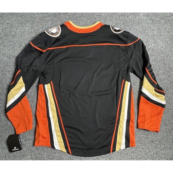 Fanatics NHL Anaheim Ducks Breakaway Black Home Jersey Men’s Size Small NWT - Picture 9 of 12